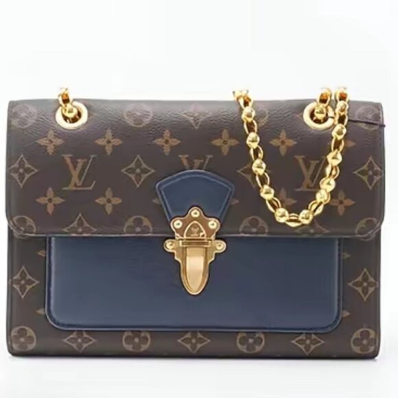 Louis Vuitton WB Shoulder Bag Monogram Victoire Chain Bag 26CM Full Set - Picture 1 of 10